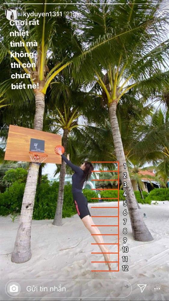 Kỳ Duyên kéo chân dài như nấc thang lên thiên đường: 1 phần đầu - 11 phần thân-4