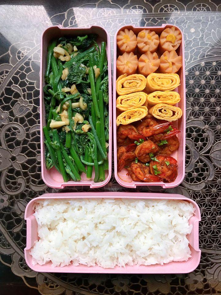 Cơm hộp ngon hết nấc của cô gái 9X khiến đồng nghiệp thường xuyên ăn ké-4