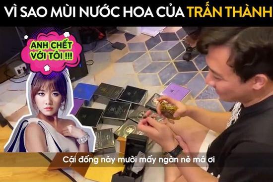 Tậu lô nước hoa nghìn đô, Trấn Thành cầu xin Thu Minh đừng báo cáo Hari Won