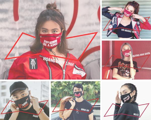 Dàn sao Việt cá tính cùng khẩu trang đậm chất riêng từ Budweiser-2
