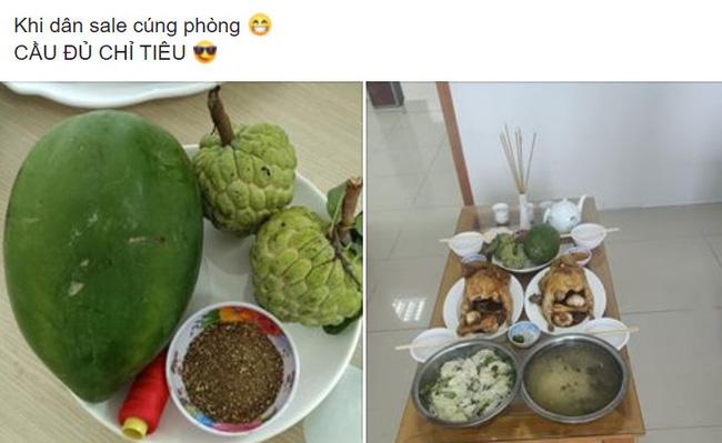 Cười ná thở với mâm cơm cúng CẦU ĐỦ CHỈ TIÊU đầy sáng tạo của dân Sales-1