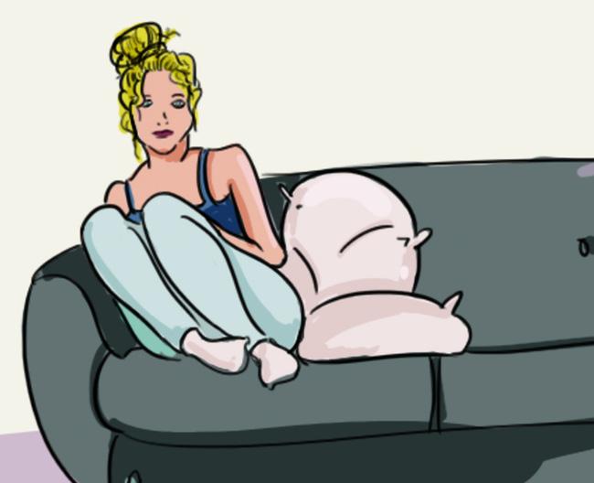 Tư thế ngồi ghế sô pha tiết lộ bạn là người thế nào-3