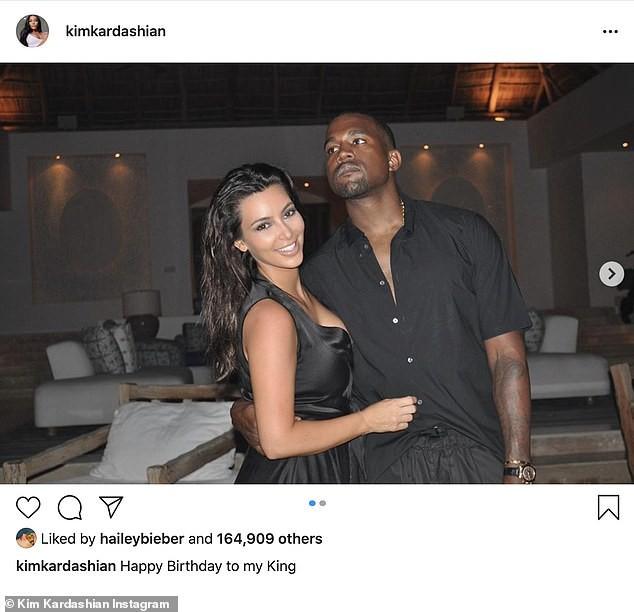 Kim Kardashian bất ngờ gọi chồng là Vua sau ồn ào trục trặc tình cảm-1