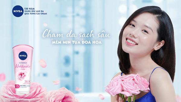 Sữa rửa mặt NIVEA Hokkaido Rose - dịu nhẹ nâng niu làn da-2