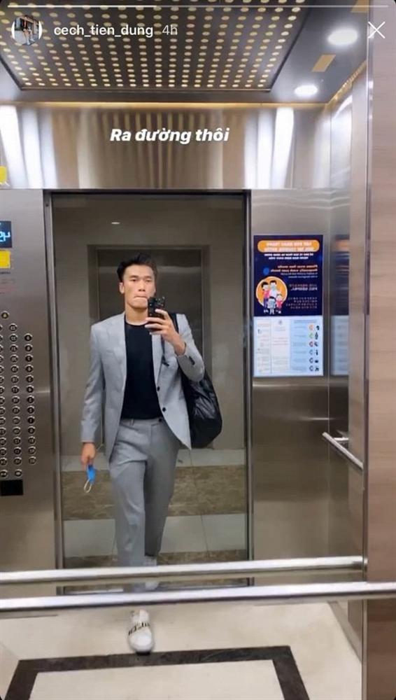 Bùi Tiến Dũng diện vest bảnh như chú rể, gợi nhớ đến pha catwalk như đi chợ-2