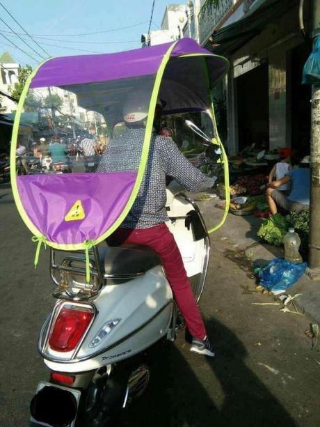 Cách đối phó nắng cháy da thịt của người đàn ông lớn tuổi khiến ai cũng phải ngước nhìn-3