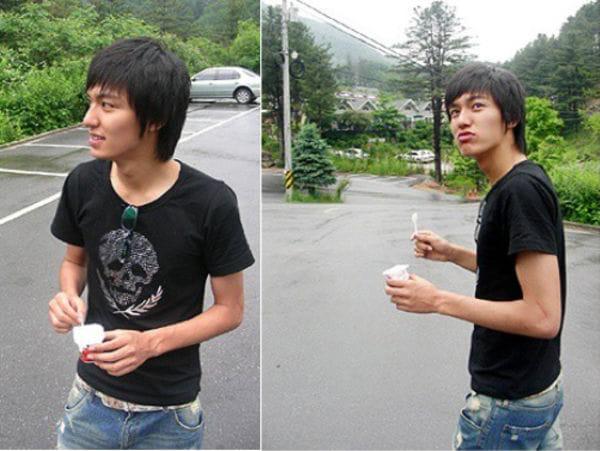 Lee Min Ho bị đào mộ loạt ảnh thời còn phèn: Mặt rỗ, gầy gò, style như Khá Bảnh-1