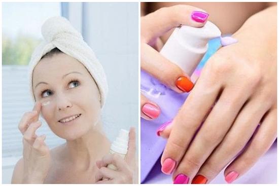 Tại sao không 'đổ ra lòng bàn tay' khi thoa kem dưỡng da?