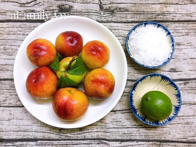 Tôi học được cách làm đào ngâm của đầu bếp, dùng pha thử trà đào ai cũng ngạc nhiên-1