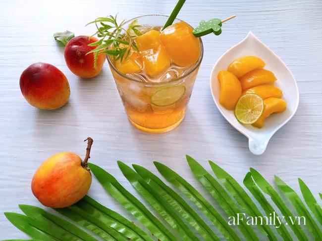 Tôi học được cách làm đào ngâm của đầu bếp, dùng pha thử trà đào ai cũng ngạc nhiên-9