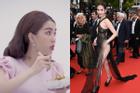 Ngọc Trinh nói về chiếc váy 'mặc như không' ở LHP Cannes: 'Không mặc nó thì ai để ý'