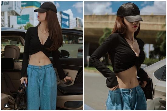 Ngọc Trinh đáp trả bằng loạt ảnh o ép vòng một nóng bỏng mắt khi nhiều lần bị chê gầy trơ xương