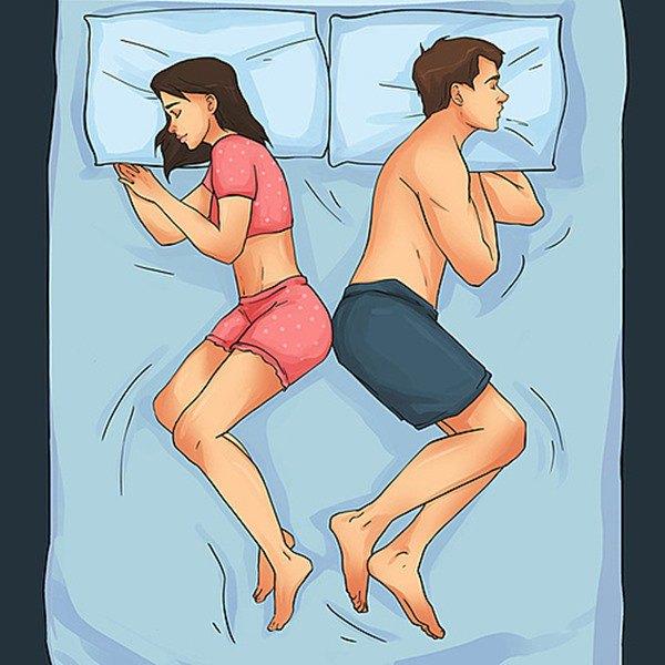 Tư thế ngủ phản ánh đời sống gia đình, vợ chồng bạn đang ngủ tư thế nào?-3