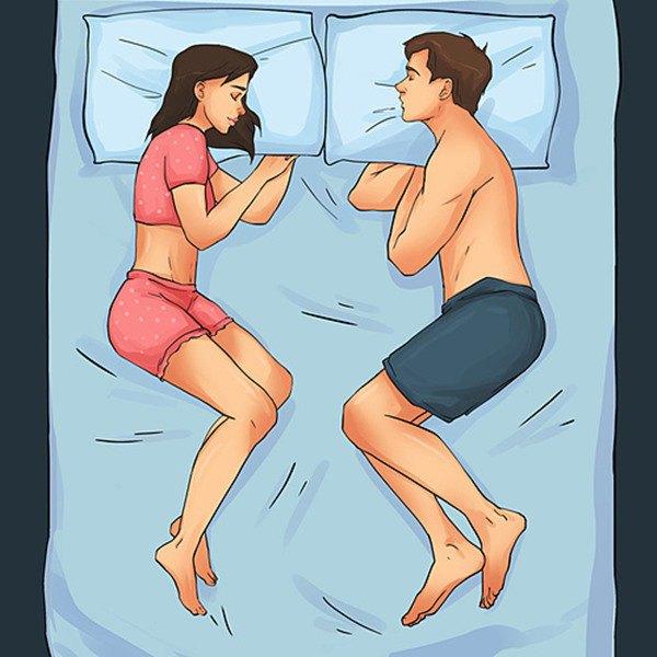 Tư thế ngủ phản ánh đời sống gia đình, vợ chồng bạn đang ngủ tư thế nào?-4