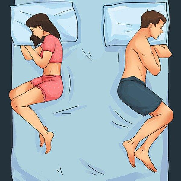 Tư thế ngủ phản ánh đời sống gia đình, vợ chồng bạn đang ngủ tư thế nào?-6