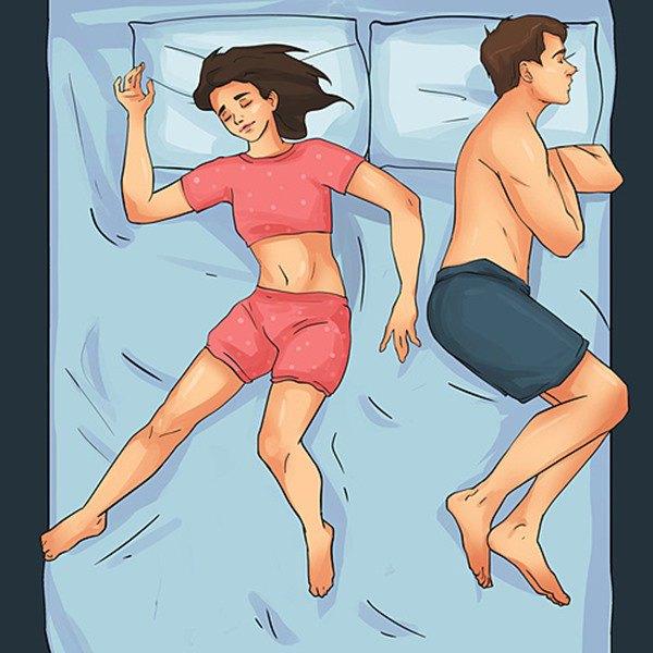 Tư thế ngủ phản ánh đời sống gia đình, vợ chồng bạn đang ngủ tư thế nào?-7