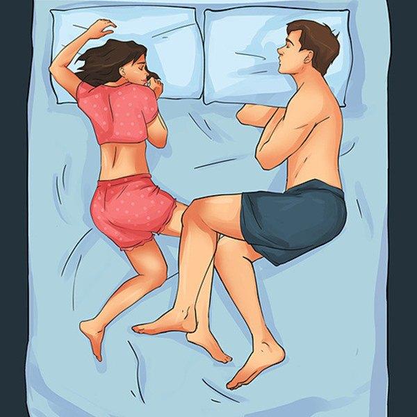 Tư thế ngủ phản ánh đời sống gia đình, vợ chồng bạn đang ngủ tư thế nào?-9