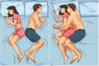 Tư thế ngủ phản ánh đời sống gia đình, vợ chồng bạn đang ngủ tư thế nào?