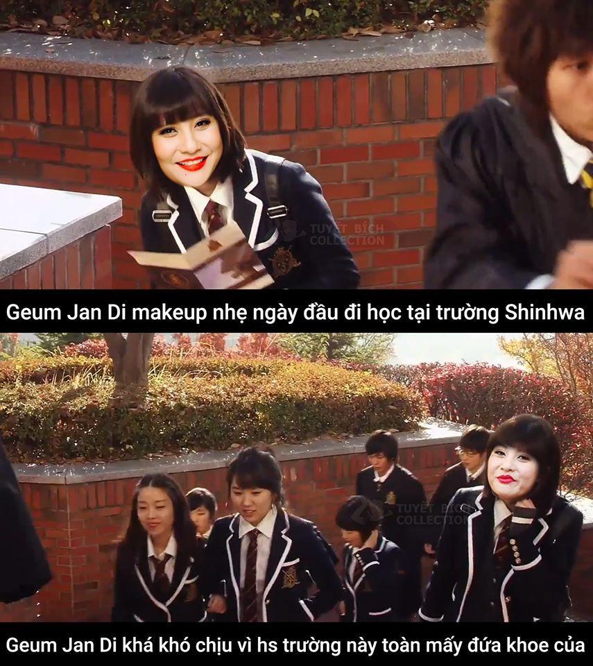 Ảnh chế Vườn sao băng bản Việt tập 1: Cát Phượng bị crush Kiều Minh Tuấn phũ-3