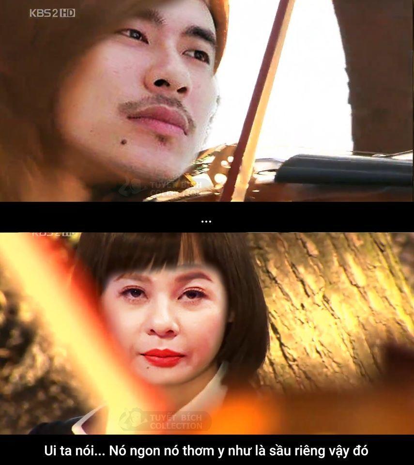 Ảnh chế Vườn sao băng bản Việt tập 1: Cát Phượng bị crush Kiều Minh Tuấn phũ-5