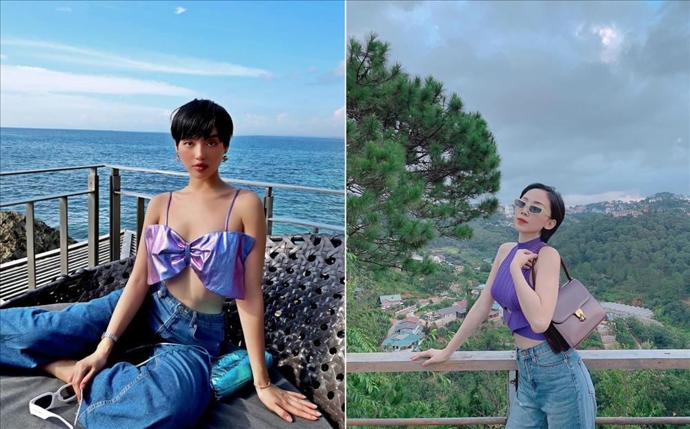 Mặc đồ tím thế nào vừa đẹp vừa không bị sến?-10