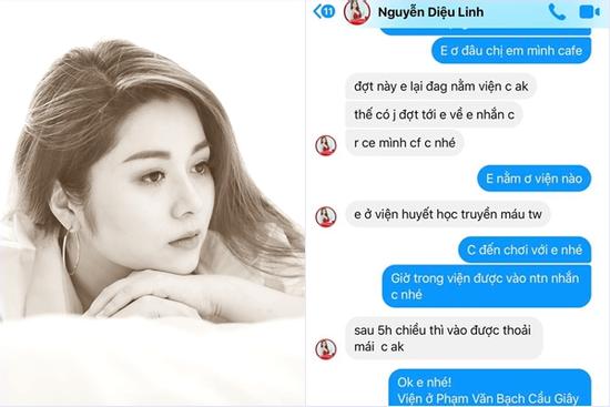 Những tin nhắn cuối cùng MC Diệu Linh trò chuyện với bạn bè trước khi lìa xa