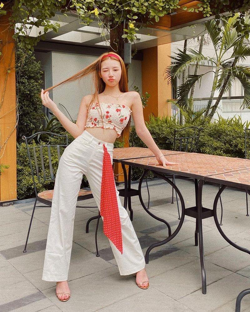 Phối đồ màu tím chất chơi như Tiểu Vy - Sĩ Thanh - Thúy Vi tuần qua-2