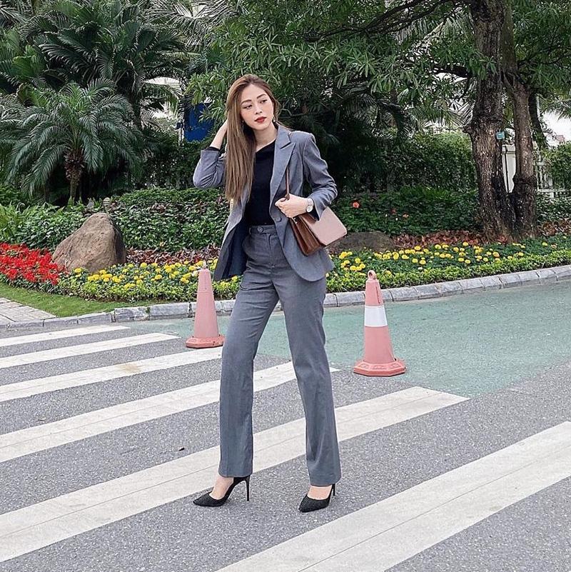 Phối đồ màu tím chất chơi như Tiểu Vy - Sĩ Thanh - Thúy Vi tuần qua-7