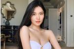 Á hậu Thùy Dung mặc bikini chụp ảnh trong nhà, nhờ dân mạng photoshop ở bãi biển vì lý do 'tế nhị'