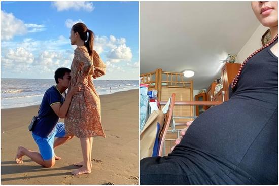 Kỳ Hân khoe bụng bầu vượt mặt, dung mạo 'xấu như chưa từng được xấu'