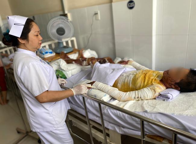 Thương tâm người phụ nữ Tiền Giang hoá thành ngọn đuốc sống vì bị nhân tình tưới xăng đốt-7
