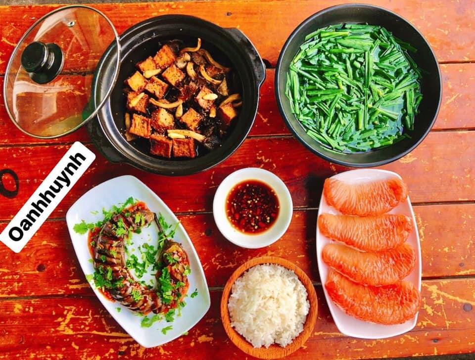 Mâm cơm chay đã mắt, ngon miệng của 8X chỉ cần nghĩ là ra món-2