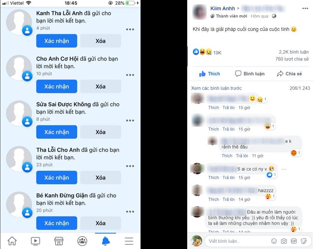 Cao thủ làm lành khi bị bạn gái block: Lập loạt tài khoản Facebook mới, mỗi cái tên là một lời xin lỗi-2