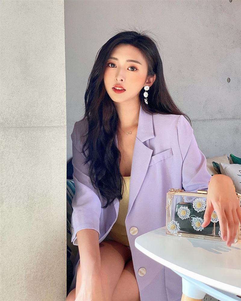 Đu trend diện đồ tím nhưng các chị em đừng mắc lỗi như Bảo Thanh nếu không muốn bị chê sến súa-5