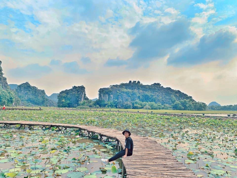 Đầm sen khoe sắc ở Ninh Bình khiến dân tình nhốn nháo đến check-in-1