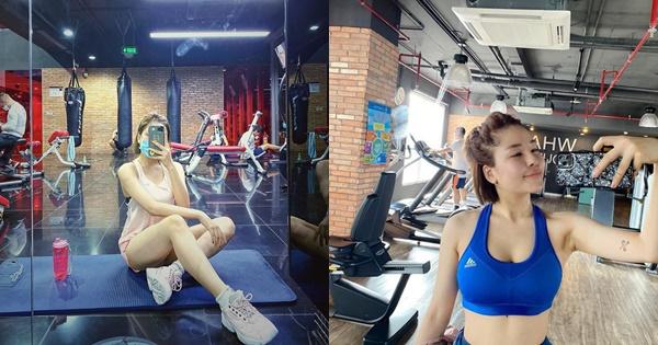 Hội gái xinh chăm chỉ check-in ở phòng gym, muốn chạm mặt những cô nàng này thì đi tập đều lên-1