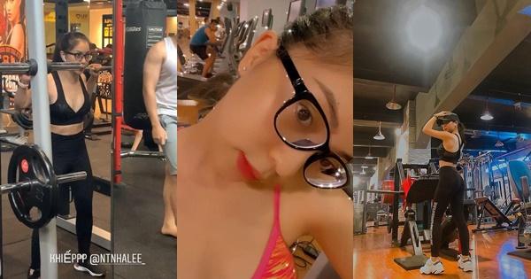 Hội gái xinh chăm chỉ check-in ở phòng gym, muốn chạm mặt những cô nàng này thì đi tập đều lên-2