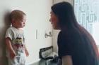Clip Phi Nhung dạy dỗ con nuôi 1 tuổi gây sốt mạng xã hội