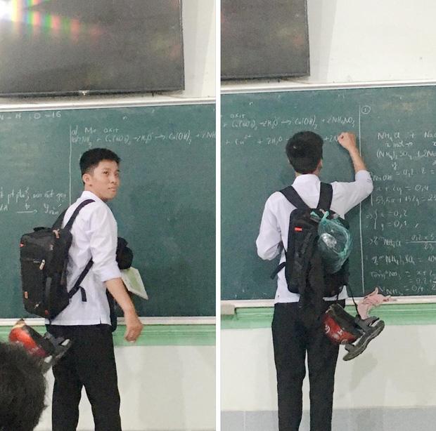 Bị các bạn troll giấu cặp chỉ để lại dây đeo, nữ sinh có pha xử lý sáng tạo không ai ngờ tới-3