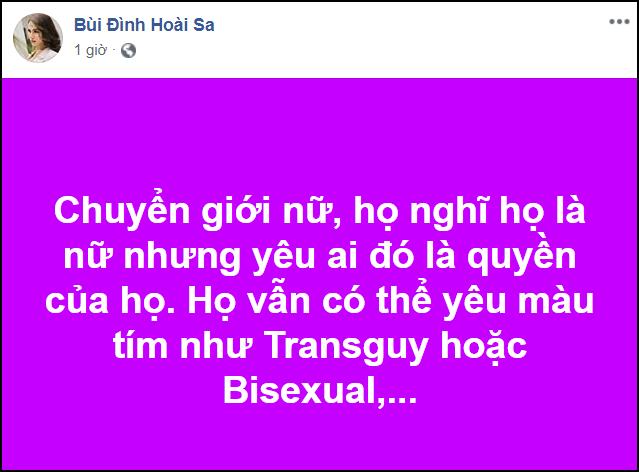 Hoài Sa phản đối quan điểm người chuyển giới chỉ yêu được trai thẳng của Trấn Thành - Hương Giang-3