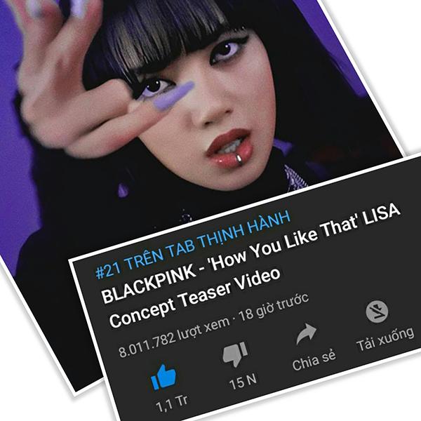 Sức mạnh maknae quốc tế, YG thả teaser của Lisa cũng trending No.1 tại 50 quốc gia cùng like khủng-2