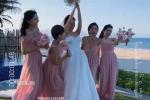 Nghệ sĩ Việt dự lễ cưới trên bờ biển của Phanh Lee-8