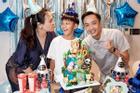 Cường Đô La cùng vợ tổ chức sinh nhật cho Subeo, Đàm Thu Trang phát tướng đã lộ chuyện bầu bí