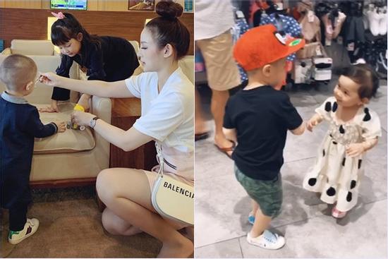 Mới 2 tuổi, quý tử khiến Huyền Baby lo sốt vó lên chức mẹ chồng sớm