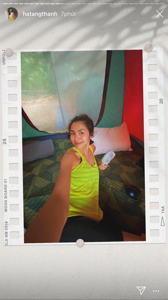 Hà Tăng tự tin khoe mặt không son phấn, còn để lưng trần gợi cảm trong chuyến đi du lịch với hội bạn thân-1