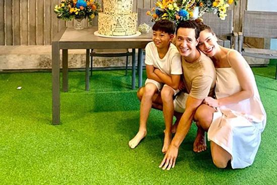 Hồ Ngọc Hà cùng Kim Lý tổ chức sinh nhật Subeo