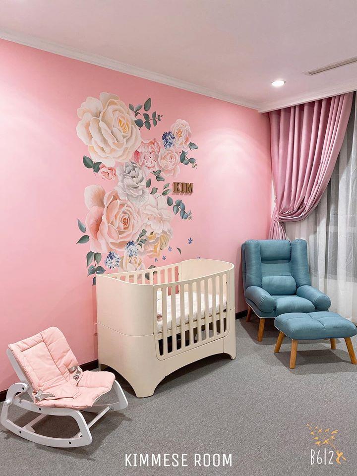 Vân Navy chuẩn bị phòng cho con gái sắp chào đời, nhìn biết ngay gia đình có điều kiện-1