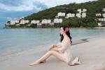 Body nuột nà của Hoa hậu Đền Hùng Giáng My khi diện bikini ở tuổi 49