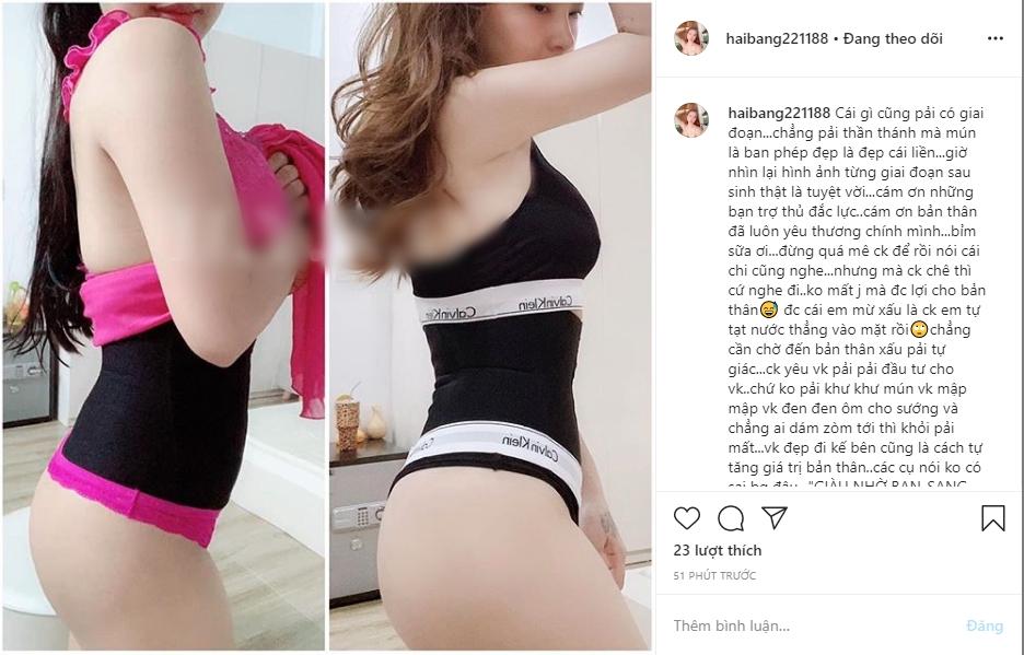 Hải Băng tiết lộ sự phũ phàng mà chồng đối xử với cô sau khi sinh con-1