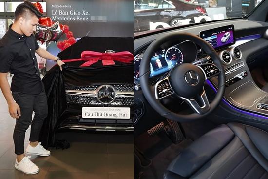 Ngắm lại Mercedes giá 2,4 tỷ đồng Quang Hải dùng để 'nhún nhảy Hồ Tây' với dàn gái xinh
